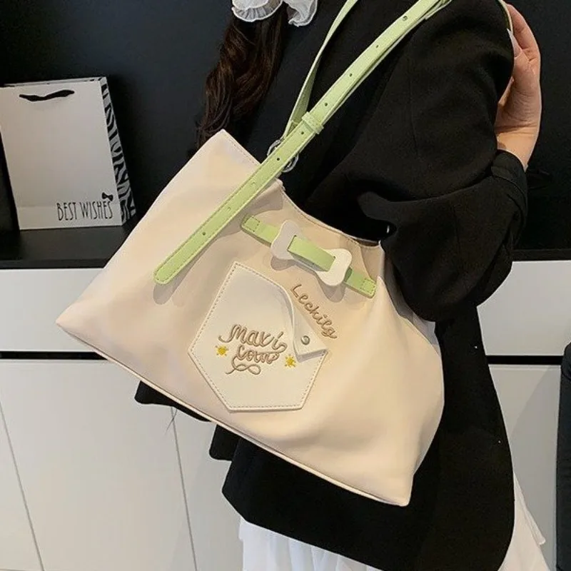 

Классическая дизайнерская сумка-тоут для подгузников в парижском стиле, женская, из роскошной кожи, большая вместимость, элегантная сумка через плечо для шикарного городского стиля