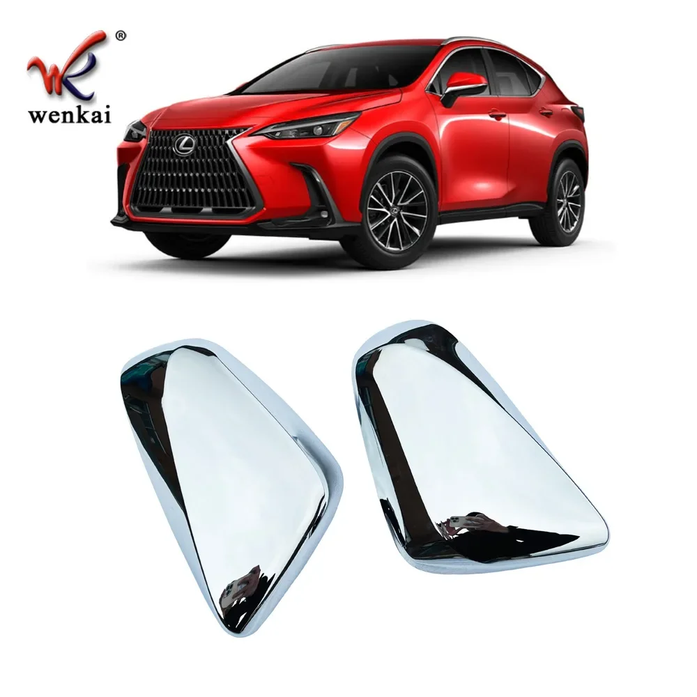 Car Accessories For Lexus NX260 350h 2022 ABS Chrome Rearview mirror cover Trim/Rearview mirror Decoration car stickers