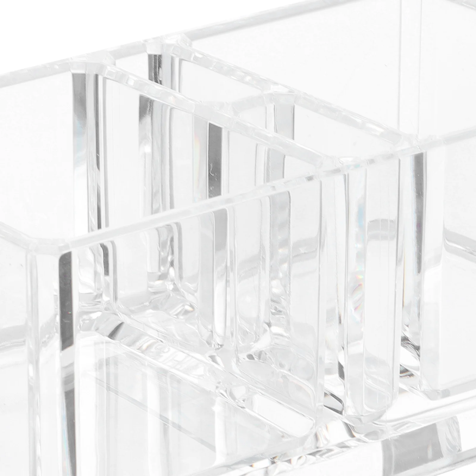 

Transparent Acrylic Tea Bag Box Desktop Storage Chest for Coffee Sugar Candy and Snacks Tea Bag Bin Storage Box