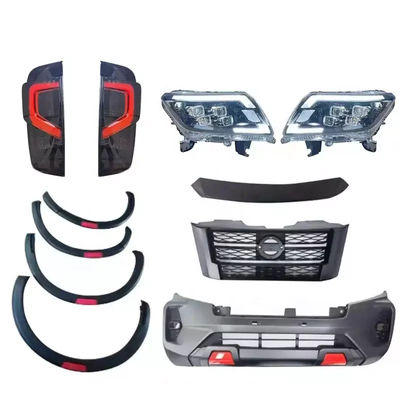 

Body Kits For Navara NP300 2016 Update 2020 Front Facelift Pick Up