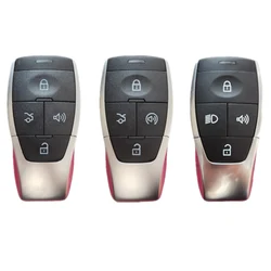 Araba anahtarsız akıllı uzaktan anahtar 433Mhz için BAIC BJ20 BJ40 BJ80 BJ60 X7 X7 EX3 EX5 U5 EU5 X55 araba akıllı uzaktan anahtar