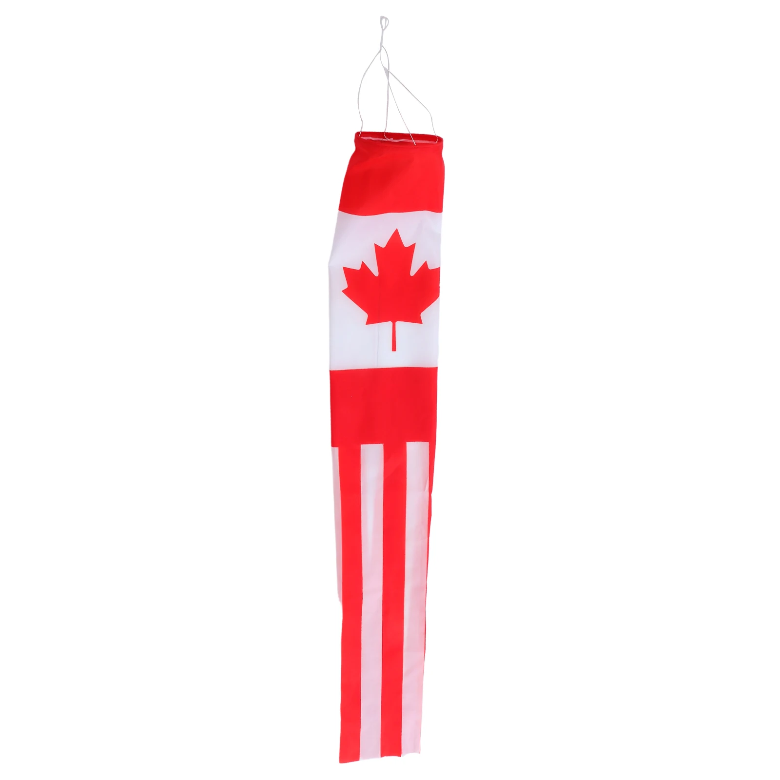 

Maple Leaf Windsock 140Cm Lightweight Durable Outdoor Decorative For Backyard Festival Celebration Hanging Wind Decoration