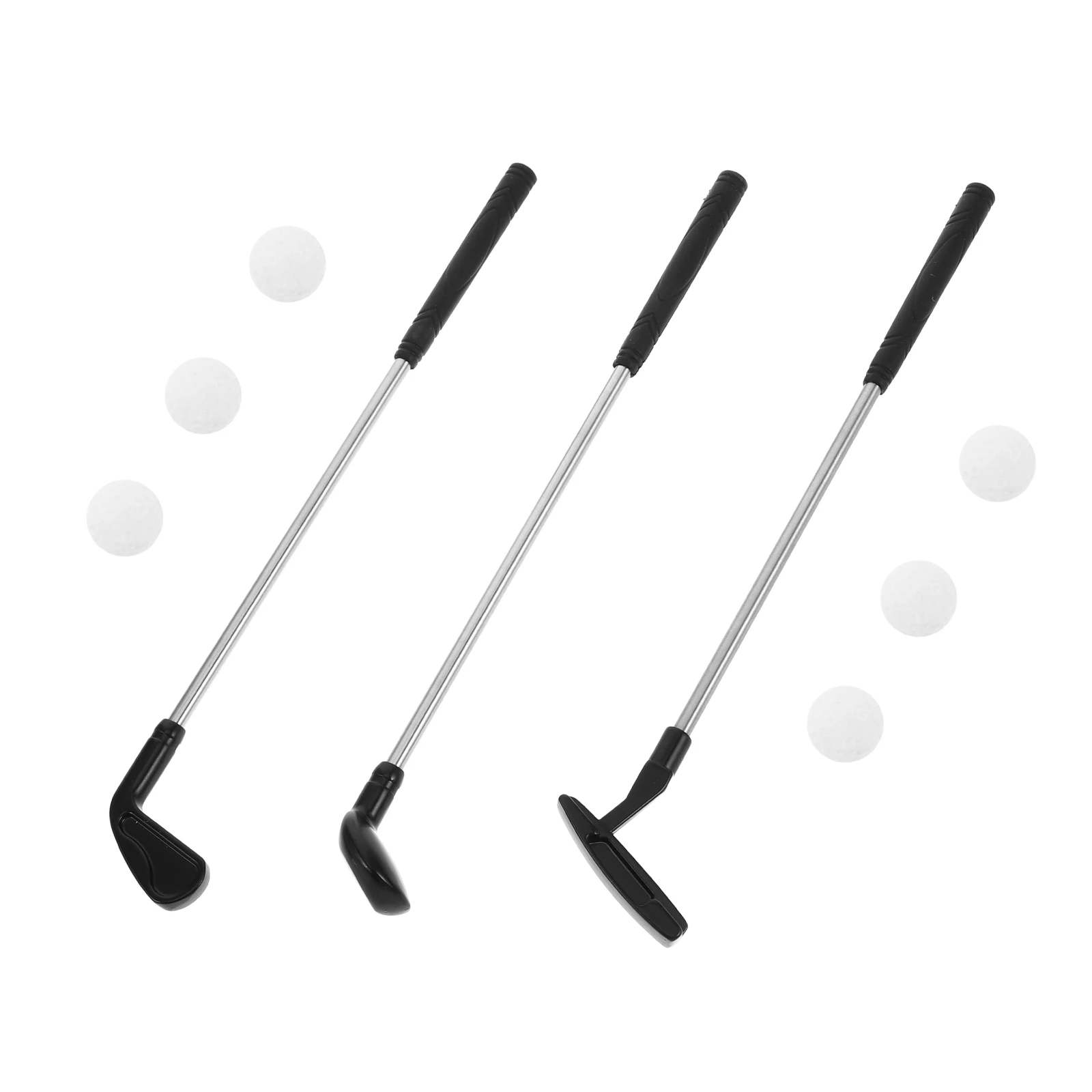 Mini mazze giocattolo decorative da golf da tavolo Putter per bambini Gioco da interni in plastica per bambini