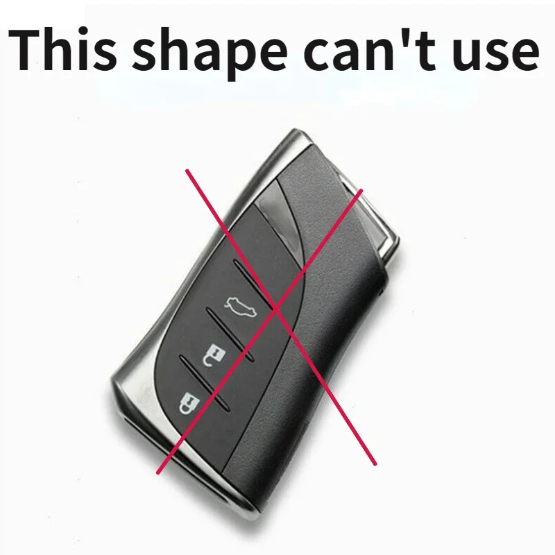 レザーカーキーケース,リモートキーホルダーケース,Lexus用,nx es gs rx is rc lx 200 250 350 h 450h es200,1個