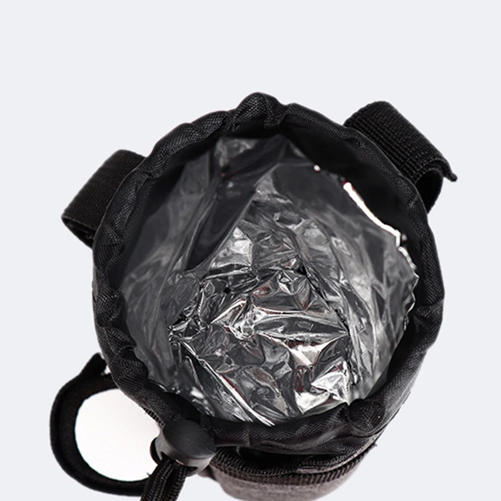 

Bike Water Bottle Bag Durable Lightweight Portable Grey Kettle Pouch Outdoor Practical Bottle Bag Convenient for Daily Use