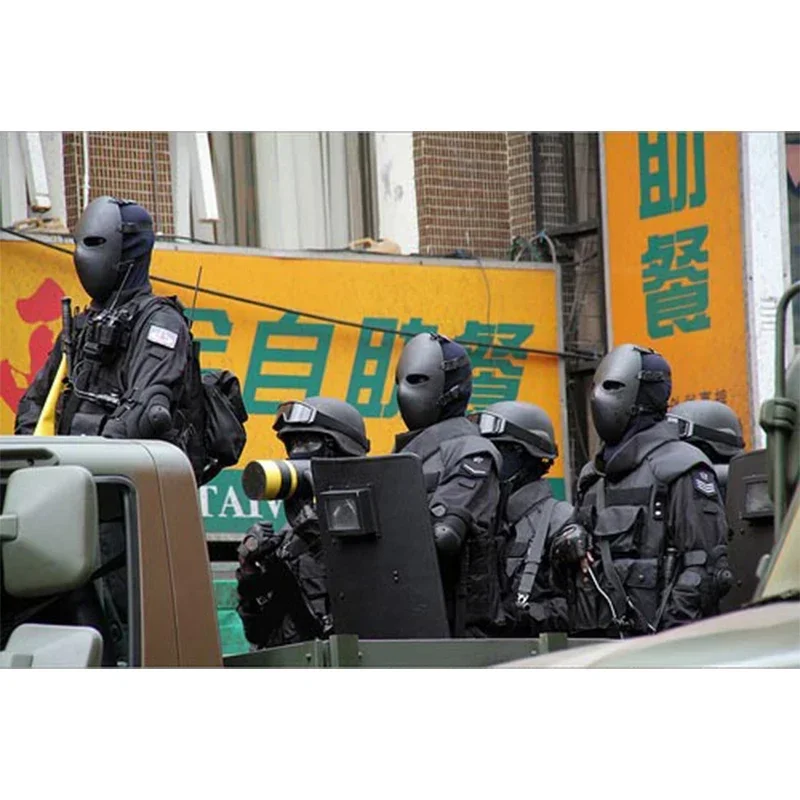 Tactical Military Paintball Combat Mask Army Hunting Airsoft CS Games Full Face Steel Mesh Eye Safety Protective Mask