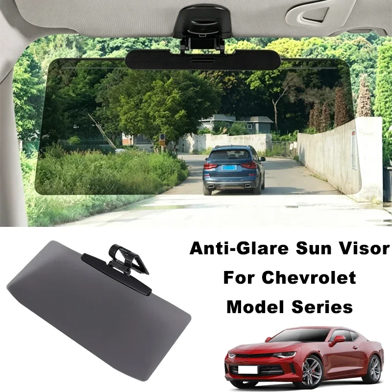 

Anti-Glare UV Protection Car Sun Visor Extender Interior Sun Shade For Chevrolet Malibu Cruze Camaro Equinox Blazer Tahoe