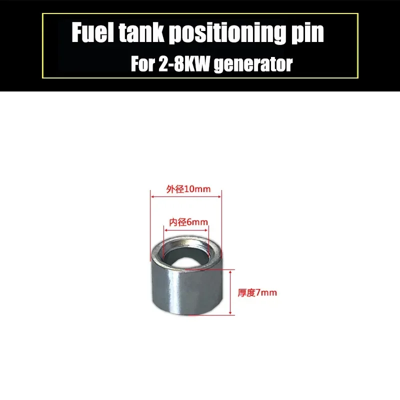 Imagem -04 - Almofada de Absorção de Choque do Tanque de Combustível Motor a Diesel Refrigerado a ar Acessórios do Gerador Micro-rebento 170f 178f 186f 188f 192f 10 Pcs