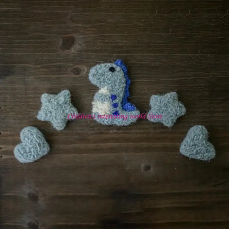 5pcs/مجموعة صوف الأطفال المصنوع يدويًا