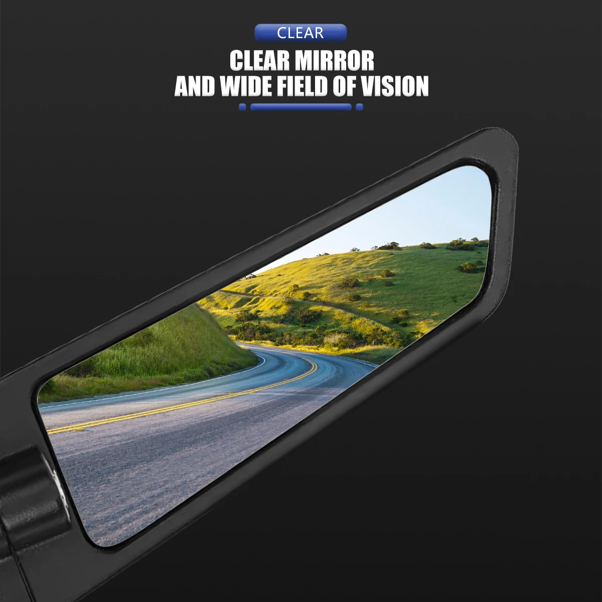 For BMW S1000R F900R F900XR G310R G310GS C400X C400GT Universal Motorcycle Mirror Wind Wing side Rearview Reversing mirror image 3