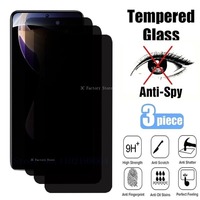 Privacy Screen Protector For Xiaomi Redmi Note 11 10 Pro 12 9 8 10C 10A 9T 9C NFC 9A 7 9s 10s 11s 12s Anti Spy Tempered Glass