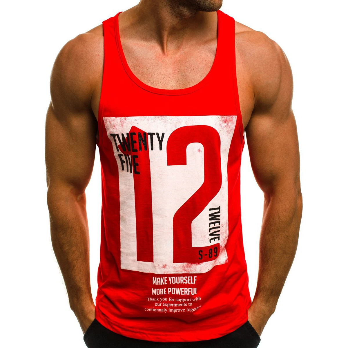 New Gym Tank Top Zomer Katoenen Mouwloos Shirt Casual Mode Fitness Stringer Tank Top Mannen Bodybuilding Kleding