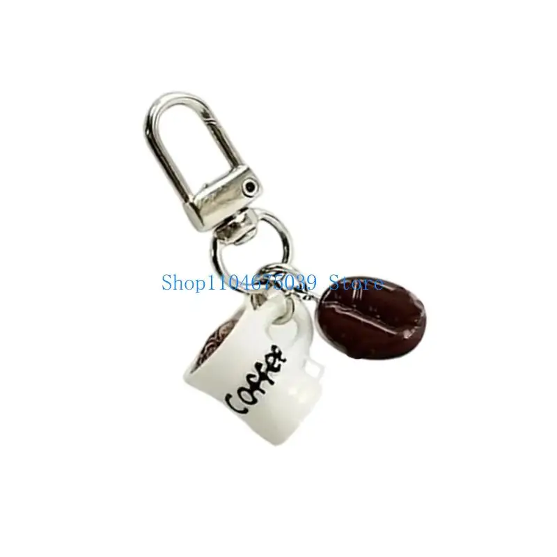 5asd Coffee Cup Keychain Portable Designs Personalize Present
