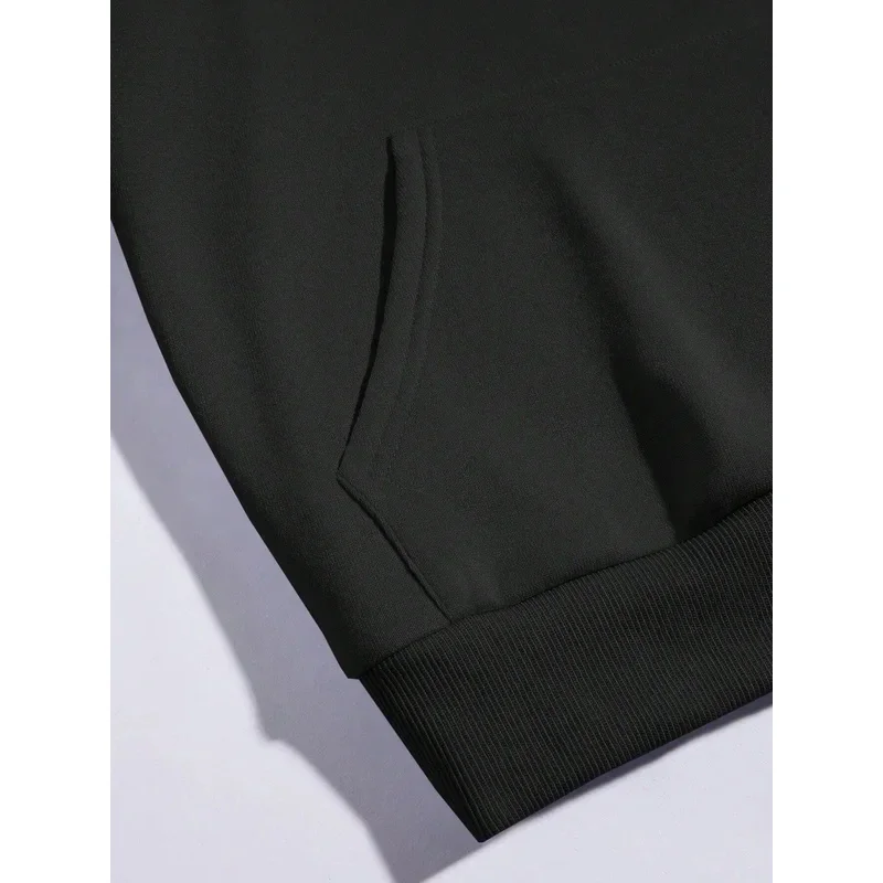 في عام 2025، ستكون بلوزات برسومات شعار Harajuku Casual Everlast عبارة عن ملابس رياضية شتوية كلاسيكية وشعبية للرجال #6