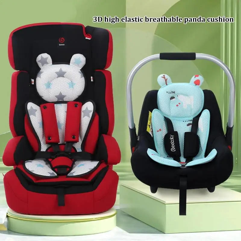 

3D Mesh Stroller Seat Liner Children Car Cooler Pad Stroller Cotton Eco-Friendly Stroller Seat Liners Breathable 3D Mesh For