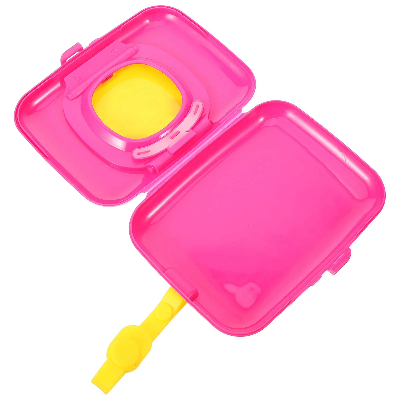 

Portable Baby Wipes Dispenser Lightweight Panda Pattern Wipe Case Travel Storage Holder Protective Lid Design Wipe Case