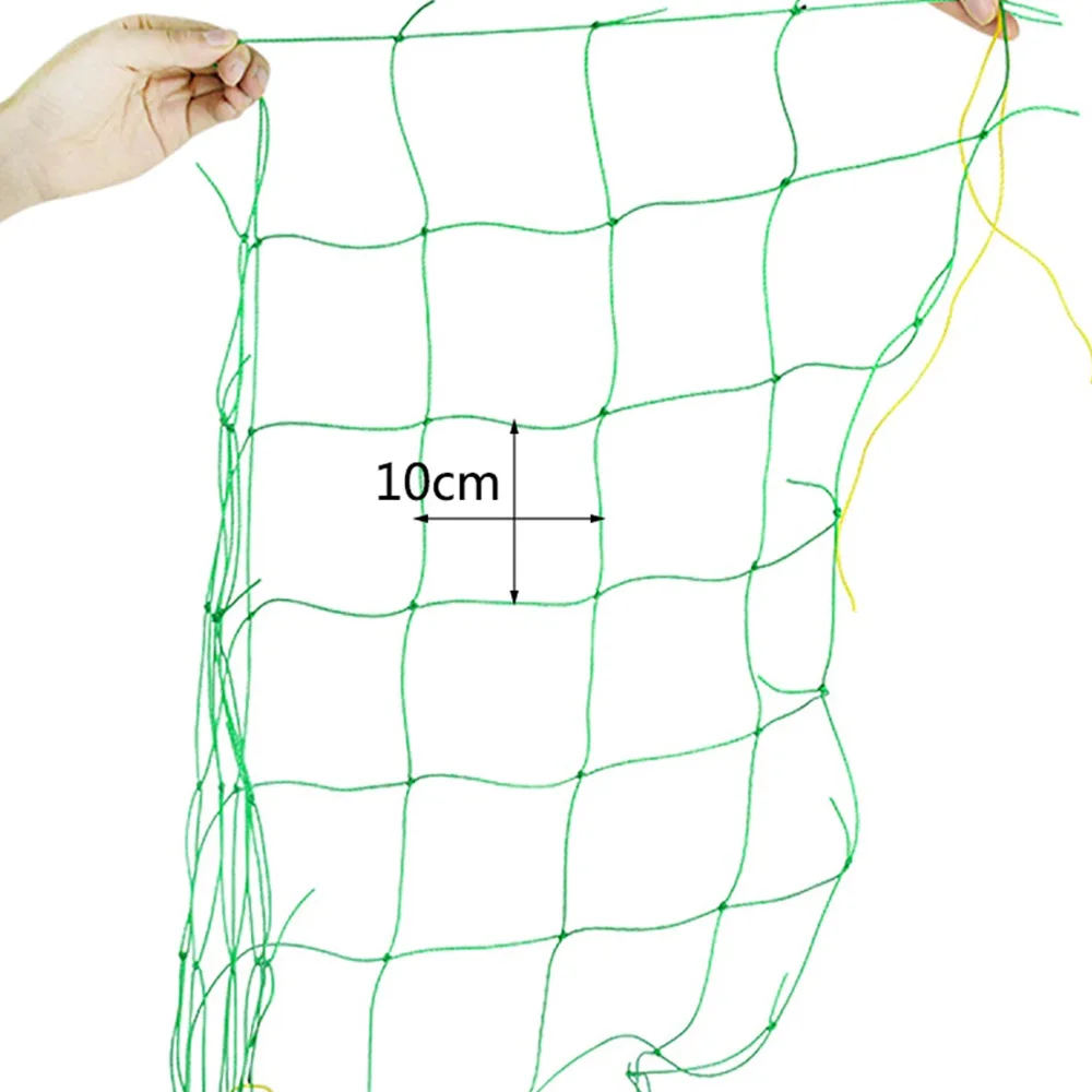 Garden Plants Climbing Net Strong Nylon Net Loofah Morning Glory Flower Vine Netting Support Net Grow Holder Trellis Netting