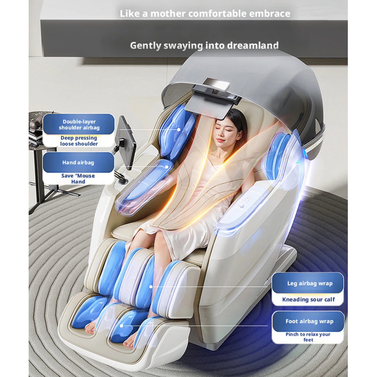 Zero Gravity Full Body Massage - đánh giá và giá Massage Chair Zero Gravity