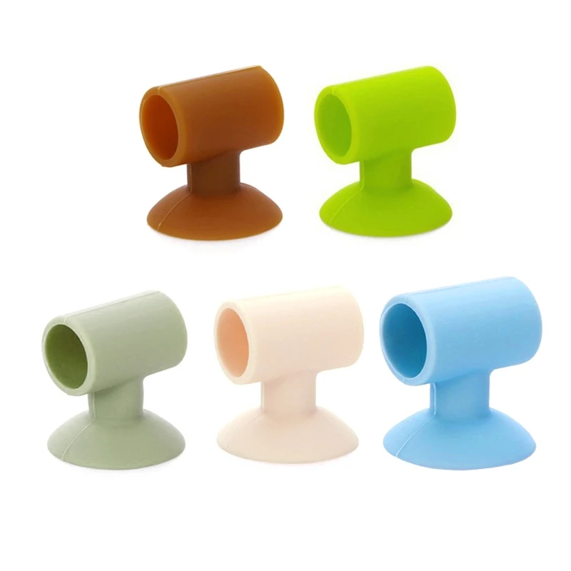 Suction Cup Type Anti-Collision Door Stopper Silicone Door Handle Drosphip