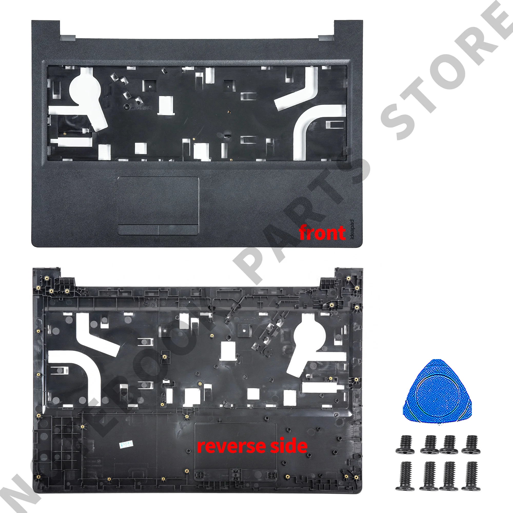 

Новый корпус для ноутбука Ideapad 110-15 110-15ISK 110-15IKB, упор для рук, верхняя крышка, нижняя часть корпуса, черный