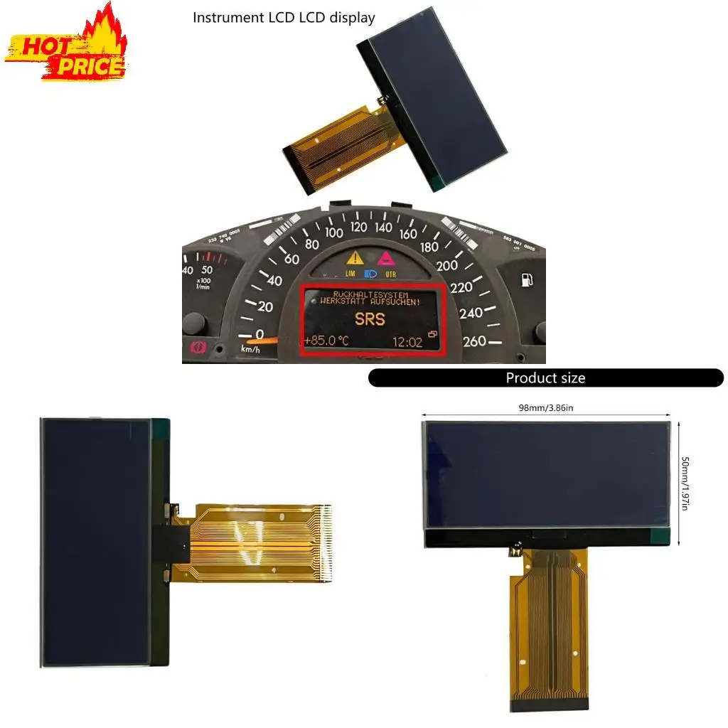 

Instrument Cluster Pixel Missing Repair for W203 C200 C230 C240 C260 LCD Screen