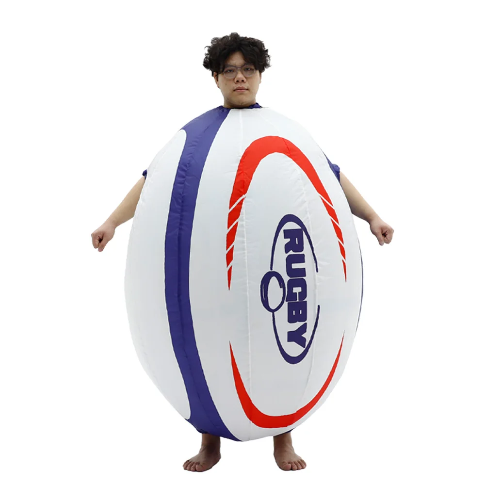 

Rugby Inflatable Costumes Mascots Parades Adult Characters Cosplay Ball Party Event Costumes