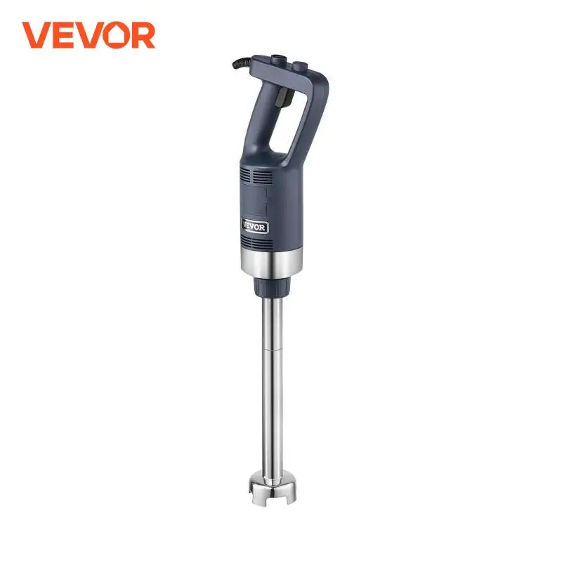 VEVOR Commercial Immersion Blender 500W 16inch Stepless Variable Speed Mixer Multi-Purpose for Soup Sauces Mashed Potatoes Cream