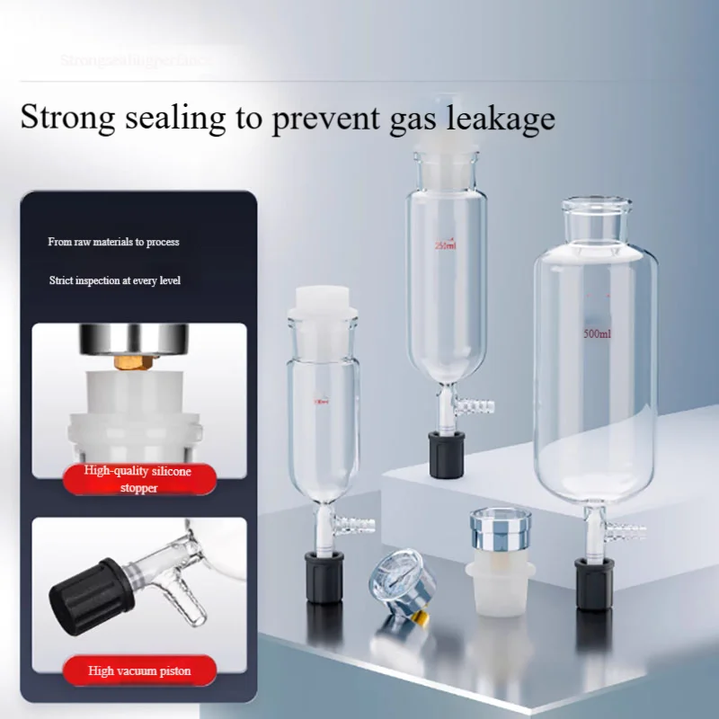 Odor sampling bottle high vacuum odor monitoring equipment sampling bottle unorganized sampler 1/2/3/5/10L