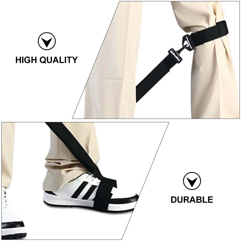 

Golf Strap Posture Corrector Leg Movement Correction Belt for Powerful Swing Training Aid Golfs Swing Trainer