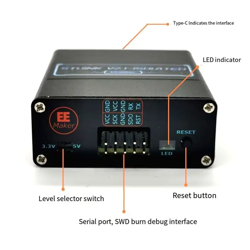 AC23-Isolator Development Board With Serial Port For Burning Writing Programming Burning