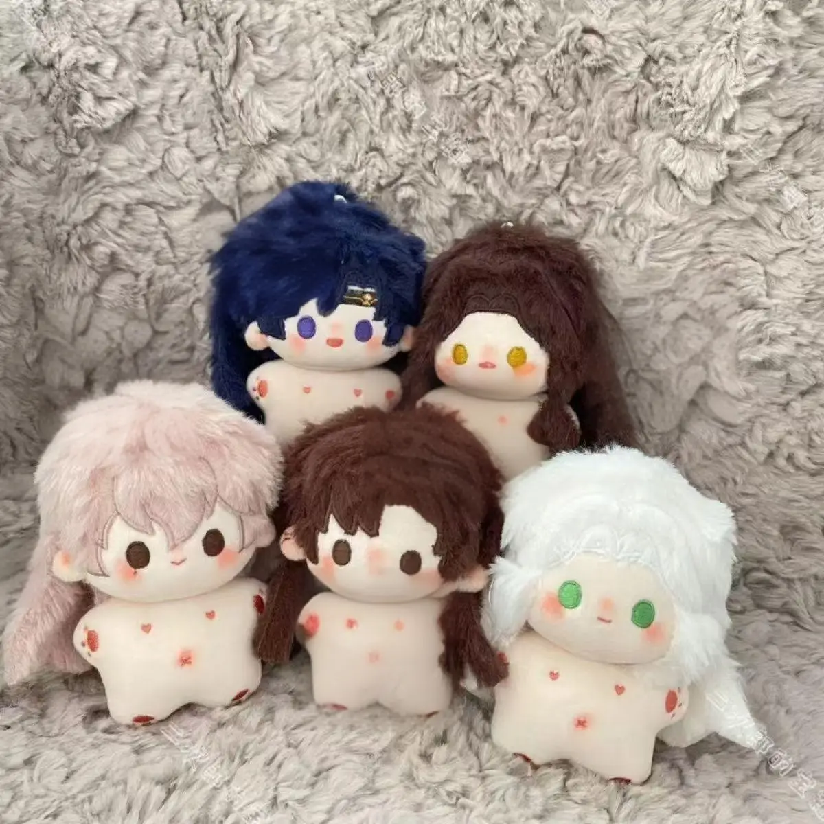 

10 Cm Stuffed Animals Ashes of the Kingdom Fu Rong Zuo Ci Yuan Ji Liu Bian Sun Ce Guangling Wang Colleagues Cotton Doll Toy