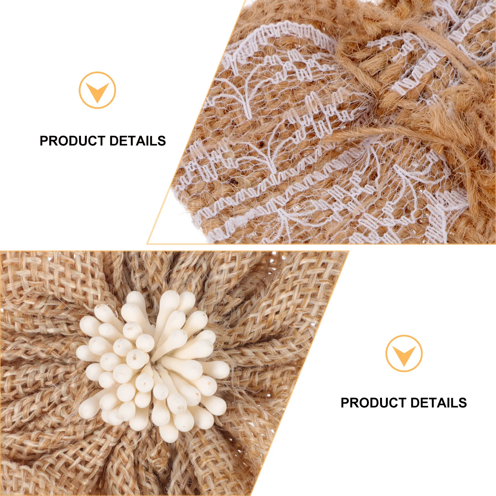 

30pcs Wedding Party Decor Linen Bows Diy Flower Accessories Creative Bow Decorations For Clothes Hats Vases Gift Boxes Linen