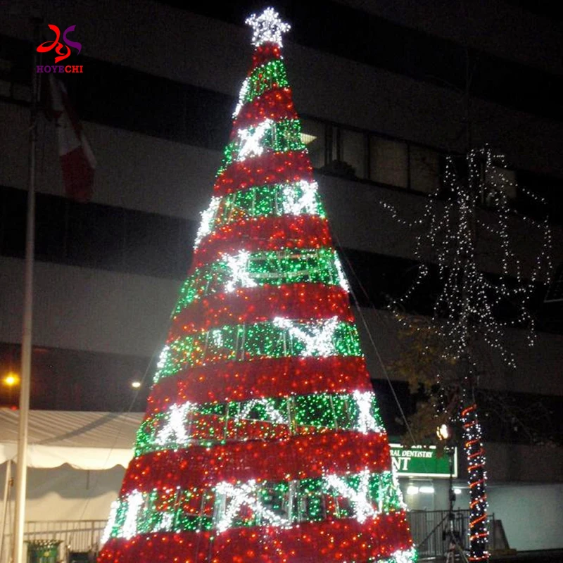 

custom.24 Years Factory Outdoor indoor festival holiday decorations large tree with RGB colorful light