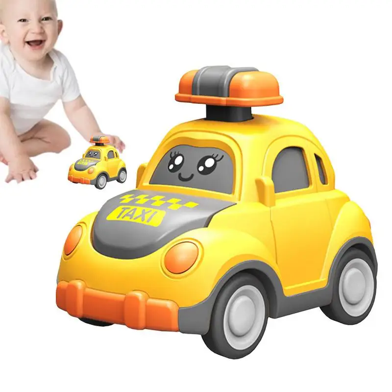 Toy Cars For Toddlers Cute Pull Back Cars Goodie Bag Stuffers Press And Go Vehicles Toy For Kids Boys Girls Birthday Gift