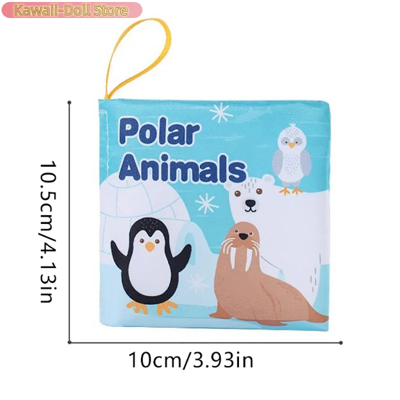 ソフトベビーファブリックブックインタラクティブ感覚活動布製ブック赤ちゃんのための最初の教育用モンテッソーリ早期学習ゲーム