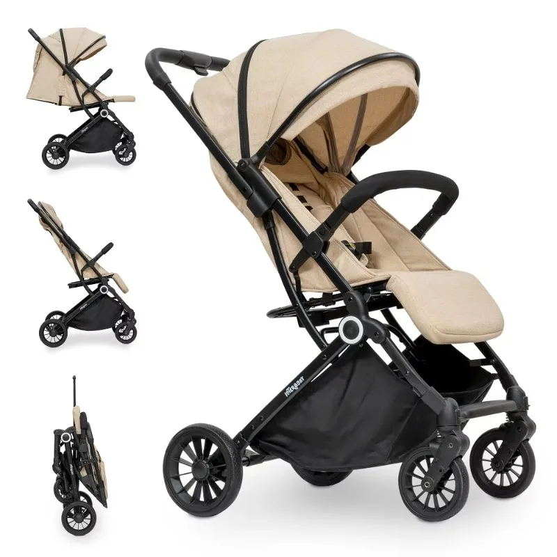YTYIN Beige Fabric Mod. New Stroller