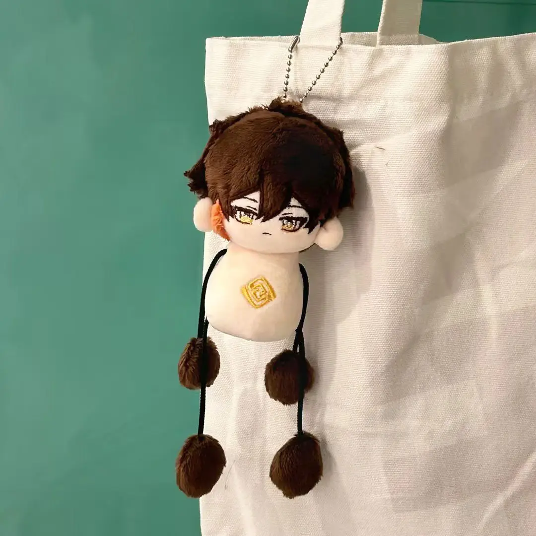 

Anime Genshin Impact Balladeer Zhongli Doll Stuffed Cartoon Gift Ant Body School Bag Cotton Cute Cosplay Pendant