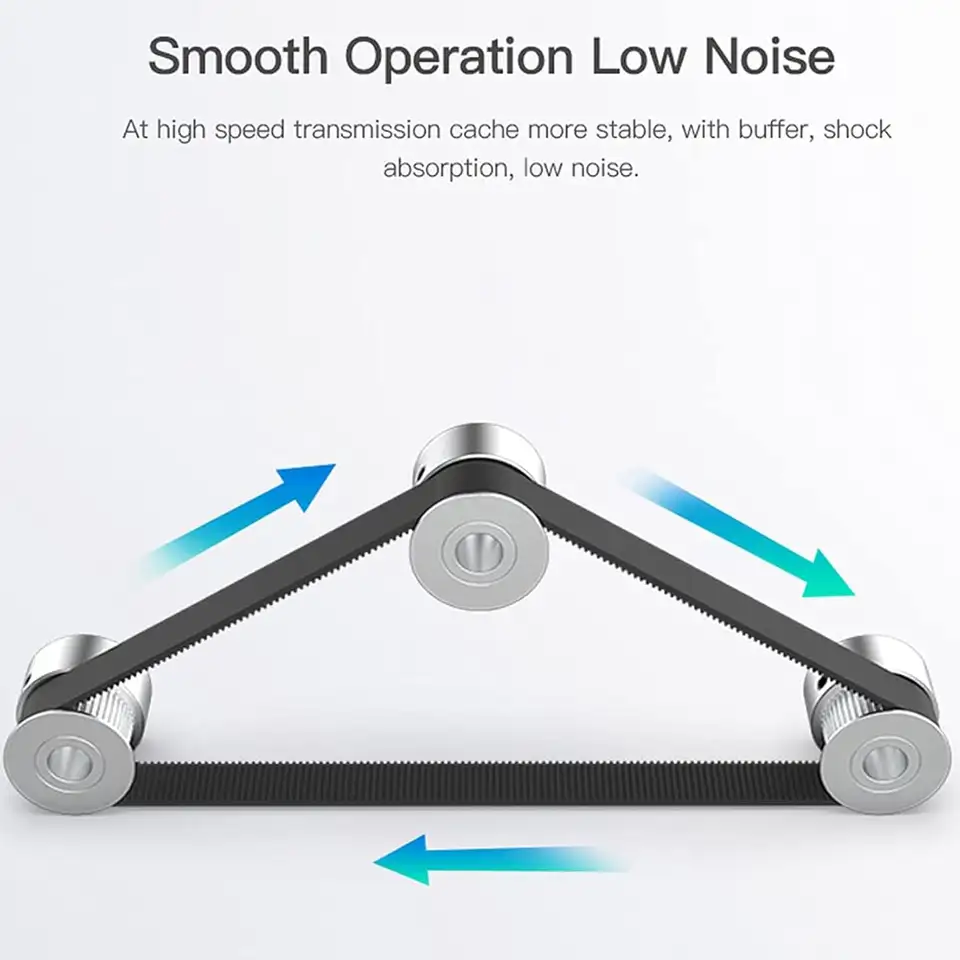 مجموعة حزام متزامن لمحور X + Y لطابعة Creality Ender 3 V3 SE، حزام متزامن حلقي، مجموعة حزام توقيت لEnder 3 V3 SE - 5