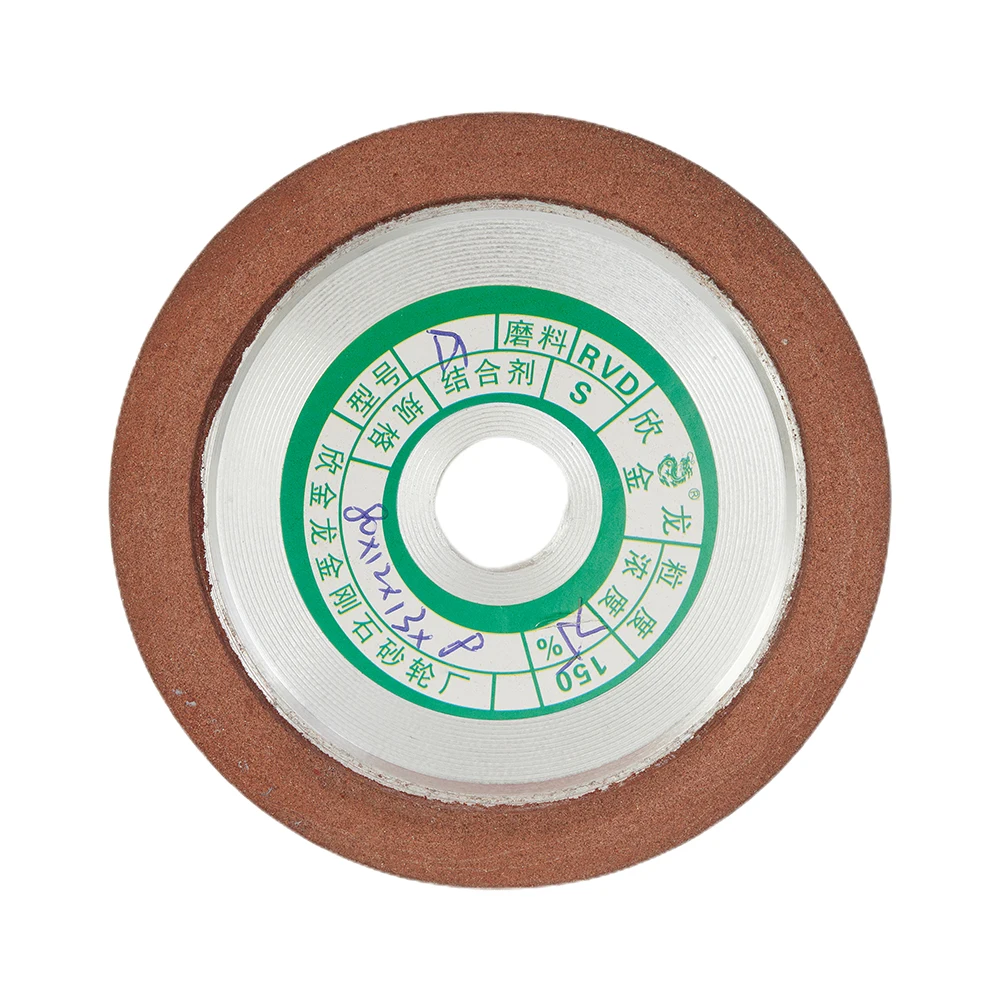 1pc 80mm Grinding Wheel Disc Circle Grinding Wheel Grinding Tool For Polishing Milling Cutter Grinder Disc Sharpener Grinder