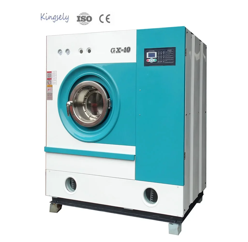 Factory Supply 10kg Capacity Industrial Laundry Dry Cleaning Equipment Commercial Dry Washing Machine for Laundry Shop