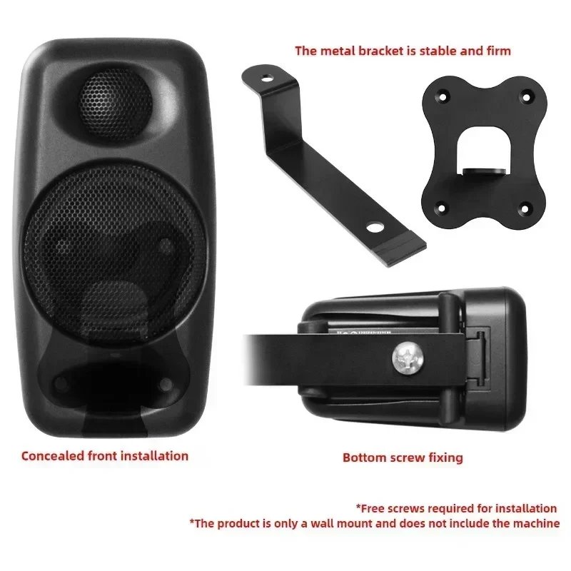 Wall Mount Speakers Bracket Surround Sound Hanger Space Saving for Ik iloud