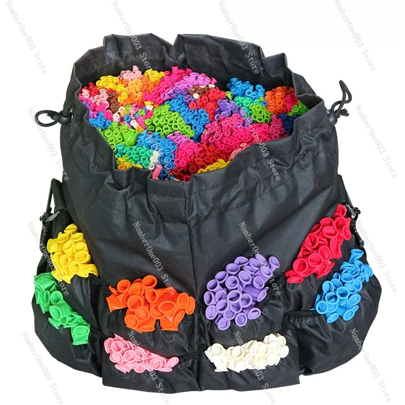 

Magic Balloon Storage Bag Portable Long Balloon Organizer Shoulder Bag for Performers