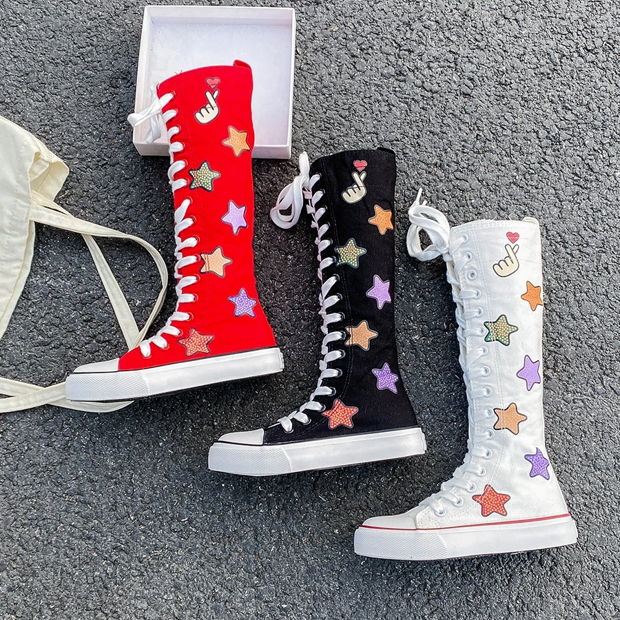 9027 Fashionable and breathable boys' and girls' canvas shoes, high top solid color board shoes, Korean version trendy shoes, hi