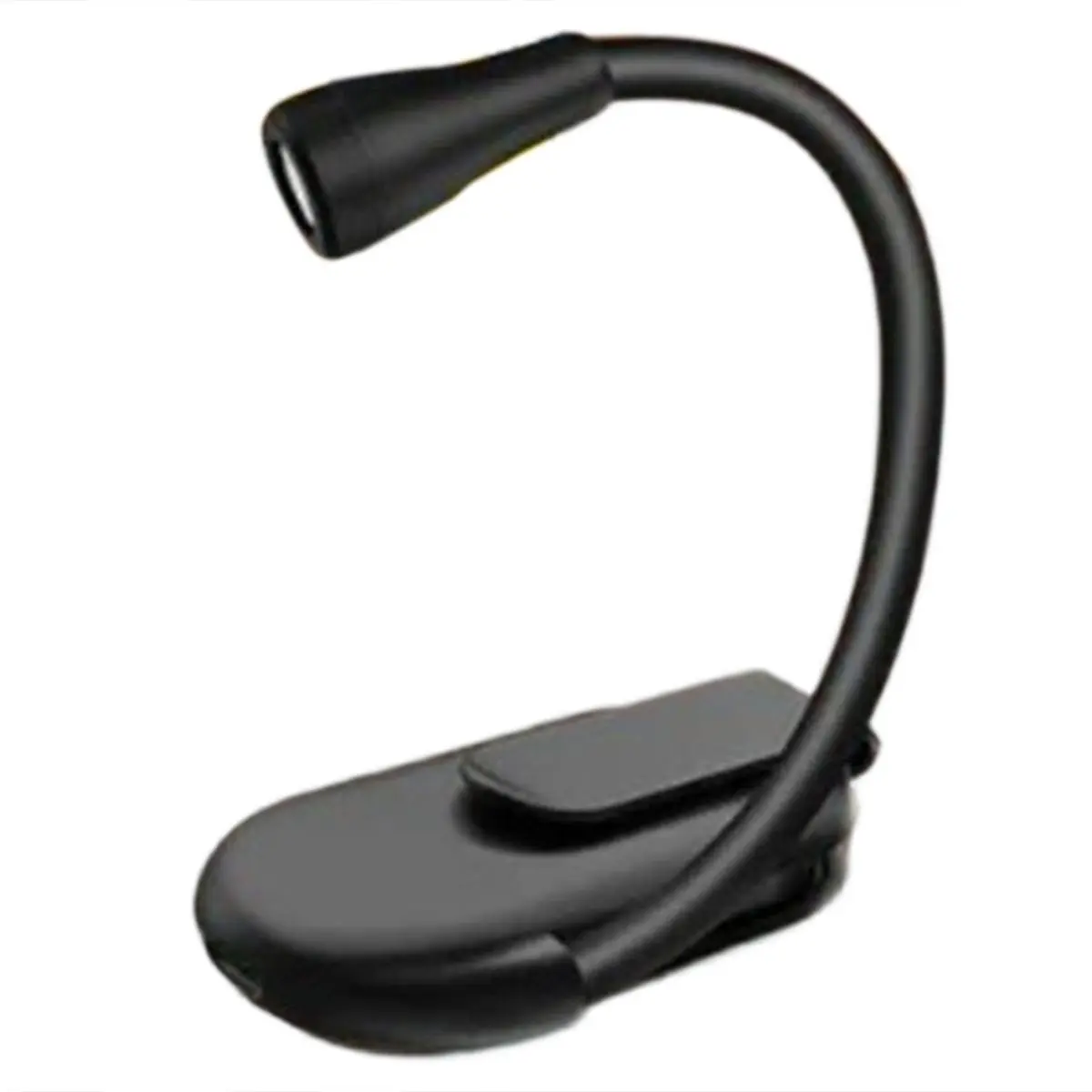 AA19 LED Book Light Eye Protection Adjustable Clip 360° Flip Study Lamp Rechargeable 3 Color for Travel Bedroom Reading A