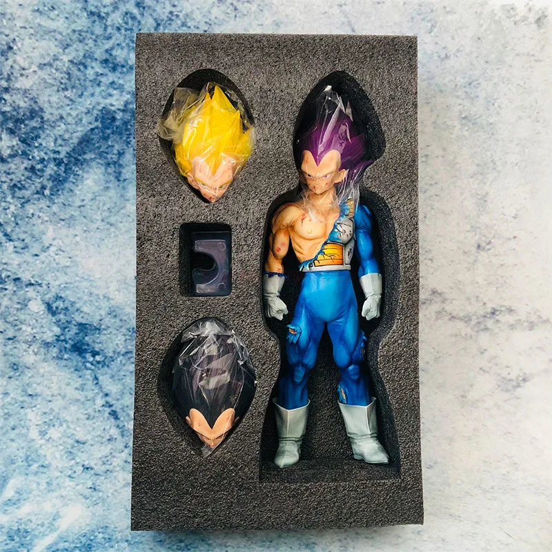 31cm Drachen ball Super Vegeta Figur Götter der Zerstörung Ultra Ego Vegeta Anime Figuren GK PVC Figur Statue Modell Geschenk Spielzeug