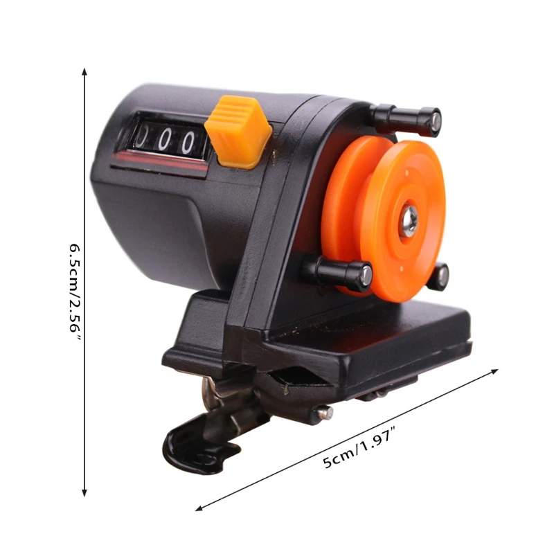 2026 0-999M Counter Meter Recorder High Accuracy Fishing Depth Display Digital Reel Meter ABS Counter Gauge Line Count Tool - view 6