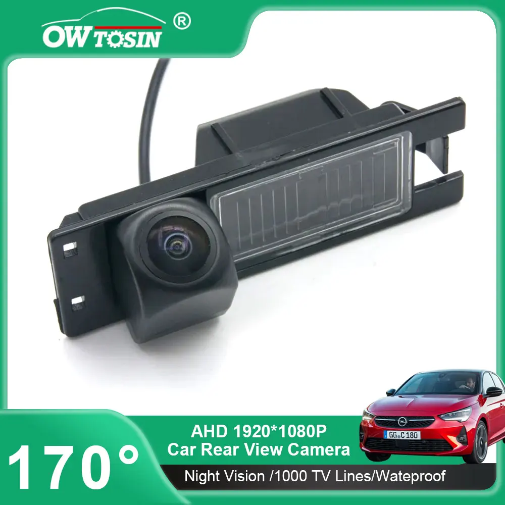 AHD 1080P Reverse Fisheye Lens Car Rear Vew Camera for Opel Astra H J Corsa D Meriva A Vectra C Zafira B  Grande Insignia