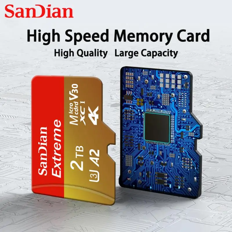 Original Mini SD/TF Cards Micro TF SD Card Class10 Memory Card 512GB 128GB High Speed Extreme Flash Video Card For Camera/Phone