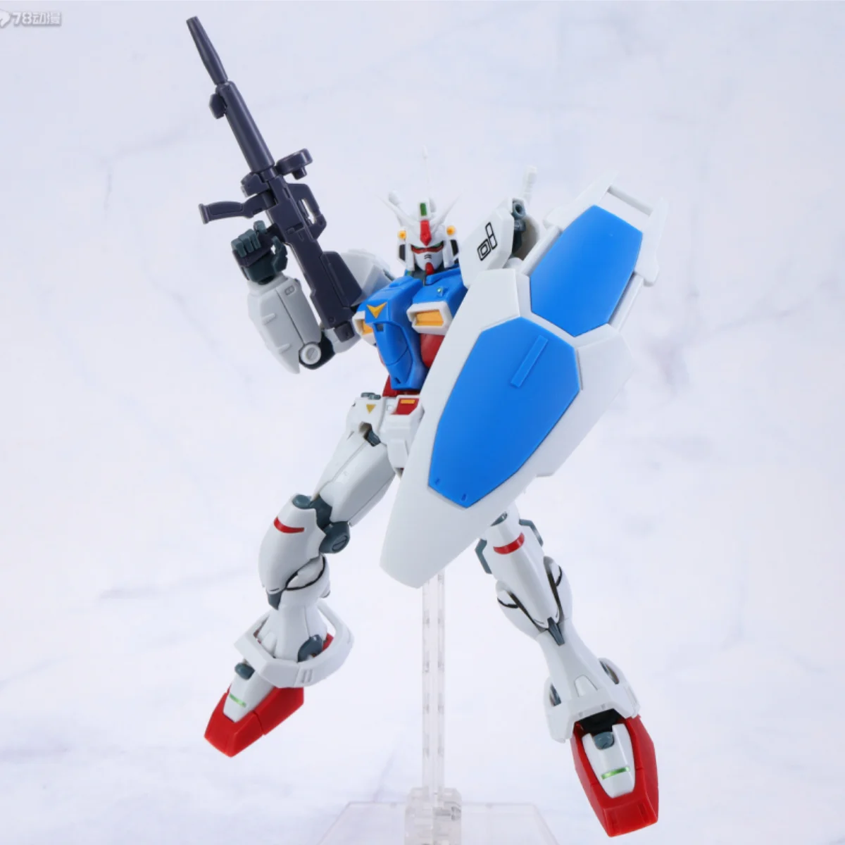 Bandai Original ROBOT Soul Edición limitada RX-78GP01 Unidad de prueba Gundam 1 ~ Color transparente ~ y RX-78-2 Gundam ~ Primer tacto ~ Juguete de mano