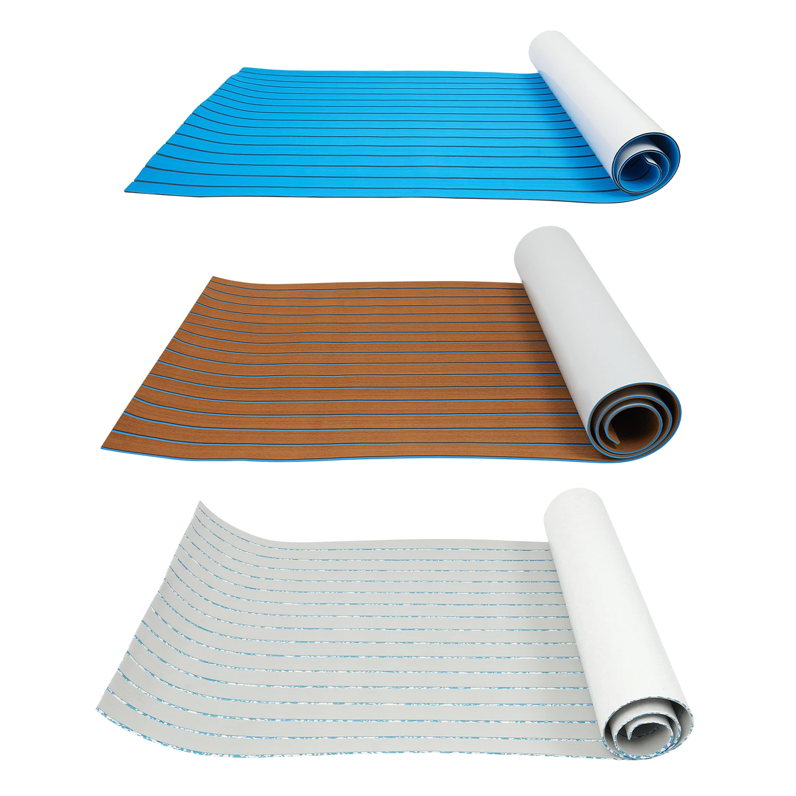 EVA Non-slip Boat Flooring Mat Self-Adhesive Flooring Sheet for Fish Boats, Kayak Decking, Yachts, Surfboards, etc